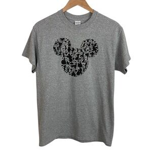 Disney Princess & Characters Silhouette T Shirt